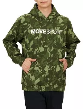 Толстовка Descente с застежкой-молнией SHIELD Allover Pattern MVSP ветрозащитная, сохраняющая тепло, эластичная, впитывающая пот, тренировочная XO [Move Sports] (и то и другое