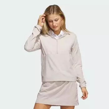 Толстовка для гольфа Adidas Golf Seersucker Quarterzip Hs8972 HS8972 (beige)/XS (80)
