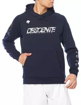 Толстовка для волейбола Sweat Volleyball Sweat Absorbent Quick Drying Stretch Dry DVUTJF20 NV S [DESCENTE] Мужская