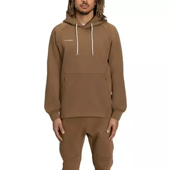 Толстовка Dyno Midlayer с капюшоном Asian ML Hoody AF темно-песочный меланж [Mammut] 2.0 Fit/Dyno 2.0 1014-04990