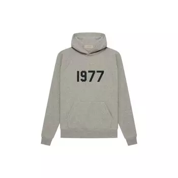 Толстовка Fear Of God Essentials 1977 Series SS22 с цифровой наклейкой, мужская толстовка с капюшоном темно-овсяного цвета FOG-SS22-421 XXL