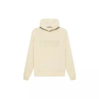 Толстовка Fear of God Essentials FW22 Essentials на флисовой подкладке с буквенным принтом, топы унисекс, яичная скорлупа FOG-FW22-451 XXL