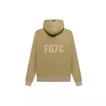 Толстовка Fear of God FG7C, винтажные армейские мужские топы, зеленая FG50-072FLC-315 S