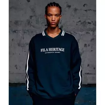Толстовка FILA New Heritage Color FE2POF6102XDGR DARKGREEN/095
