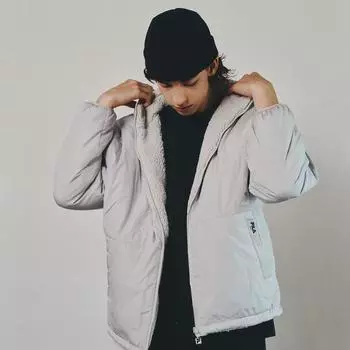 Толстовка Fila Reversible Hoodie Fleece Fe2jke6102x Lgy LIGHT GREY/090