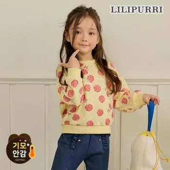 Толстовка флисовая Lilypuri Sweet Candy желтая Yellow/150