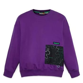 Толстовка флисовая с круглым вырезом Timberland Picasso Lily Мужская толстовка A6C4CESX L