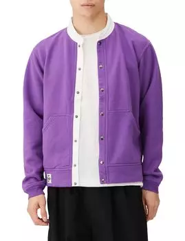 Толстовка Full Snap Hurricane Top Фиолетовый [Chums] Мужская