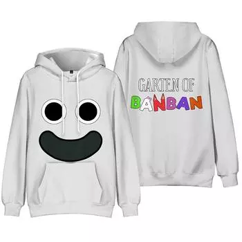 Толстовка Garten of banban Hoodies для женщин, мужская толстовка с капюшоном, рубашка Tie Dye, крутая, унисекс, с капюшоном XS