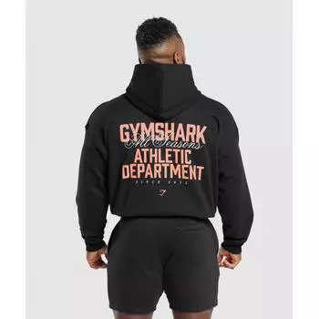 Толстовка Gymshark Athletic Department черная A7a1k Bb2j XS