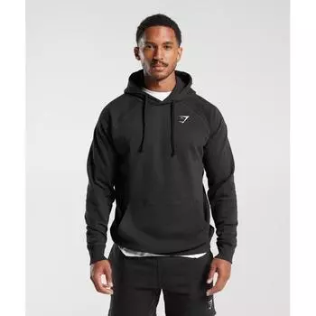 Толстовка GYMSHARK Crest черная A2A4G BBBB XS