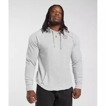 Толстовка GYMSHARK Legacy Светло-серый меланжевый A5A2X GBFG XS