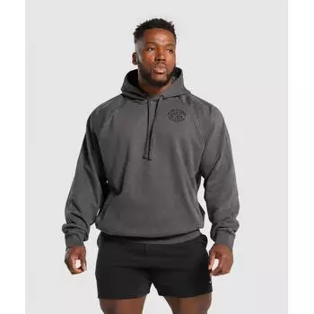 Толстовка GYMSHARK Premium Legacy черная A6A6Z BB67 XS