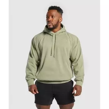 Толстовка GYMSHARK Premium Legacy Natural Sage Green A6A6Z ECS3 XS