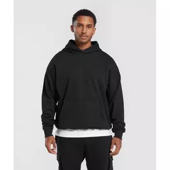 Толстовка GYMSHARK Rest Day Essentials черная A3A8Z BB2J XS