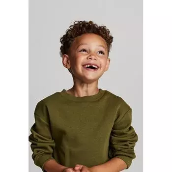 Толстовка H&M хаки зеленый