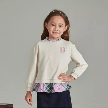Толстовка Hazzys Kids Sophia многослойная Hsf12tm54m Iv Ivory/110