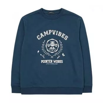 Толстовка Hedges Kids Camp Vibe синяя Itf11tm05m Bu 120