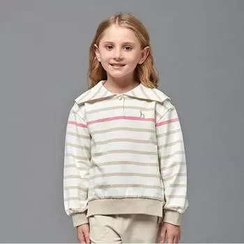 Толстовка Hedges Kids Essential для девочек в полоску с изображением моряка Htf71tm50g Iv 165