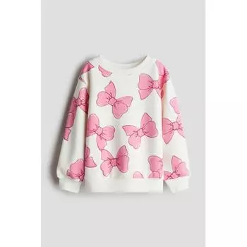 Толстовка HM белая лента