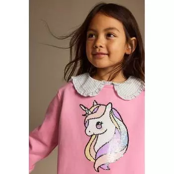 Толстовка HM design розовый единорог