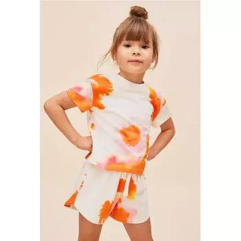 Толстовка HM, комплект из 2 предметов, белый тай-дай 46Y