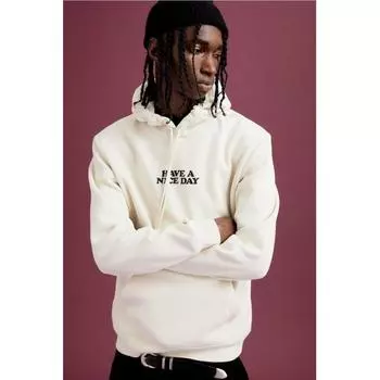 Толстовка HM Regular Fit Light Beige Garfield XS