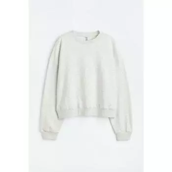 Толстовка HM, светлая, серая, меланж 1143405002 XXSEUR XXSP