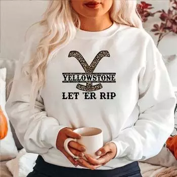 Толстовка «Йеллоустоун» Йеллоустоун Даттон Ранчо Толстовка с капюшоном в стиле телешоу Джемпер в стиле пастушки Ретро Rip Wheeler Толстовки с капюшоном Beth Dutton Толстовка унисекс L