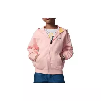 Толстовка Jordan Solid Color Zip-Up Hoodie для детей, розовая FJ9732-606 XL
