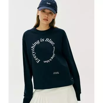 Толстовка KEDS Every Blue с надписью KD2POF1103FNAY NAVY/090