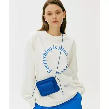 Толстовка KEDS Every Blue с надписью KD2POF1103FOWH OFF WHITE/090