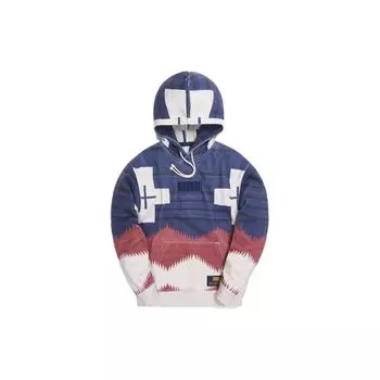 Толстовка Kith For Pendleton Brave Star Williams III Темно-синие/мульти топы унисекс Синий KH2562-102 XS