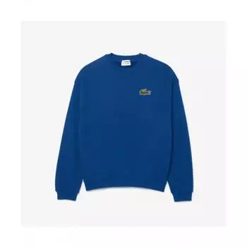 Толстовка LACOSTE Public Boucle Big Croc с круглым вырезом [Темно-синий] 00S