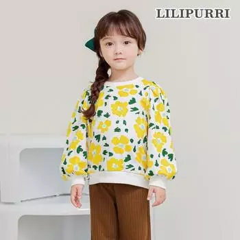 Толстовка Lilyplury Sweet Flower, желтая Yellow/140