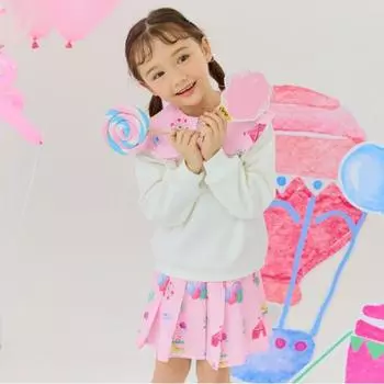 Толстовка Liliputian Lililand цвета слоновой кости Ivory/120