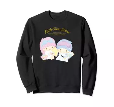 Толстовка Little Twin Stars Happiness My Room чёрный