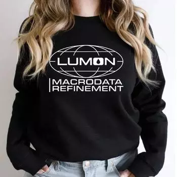 Толстовка Lumon Macrodata Refinement Рубашка Severance Dieter Eagan Толстовка Severance Inspired Толстовка с капюшоном Lumon Industries Graphic S