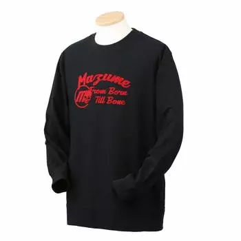 толстовка mazume черная x красная S