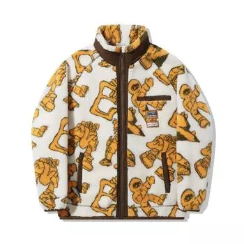 Толстовка мужская Li Ning Casual из толстого флиса Cloud-Apricot AWDT913-1 L