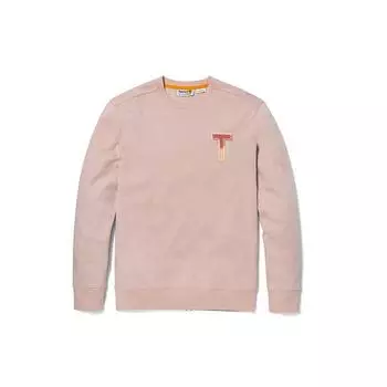 Толстовка мужская Timberland Letter Knit Crewneck, светло-розовая A62VN-662 S
