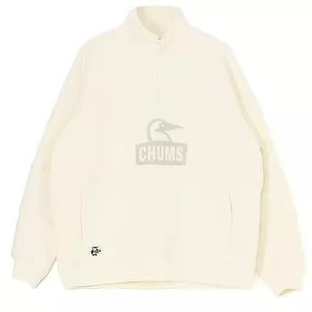 Толстовка Myton Panel Half Zip Top белая [Chums] мужская белый