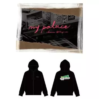 Толстовка на молнии CHUU 1st TINY-CON MY PALACE