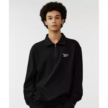 Толстовка на молнии REEBOK Vector, черная