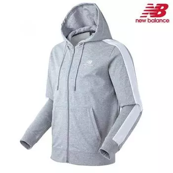 Толстовка New Balance Nbmda24013 Gr Track Hoodie на молнии 90/size