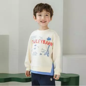 Толстовка Olivan Parisian Lee Jung синяя Blue/110