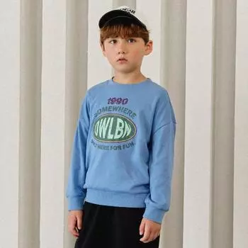 Толстовка Olivean Point Symbol светло-голубого цвета light blue/110