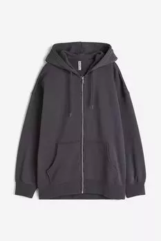 Толстовка оверсайз на молнии