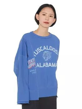 Толстовка ptPO СИНИЙ ОДИН РАЗМЕР [Beams Heart] G/Remake Женская синий