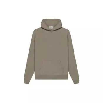 Толстовка-пуловер Fear of God Essentials Серо-коричневые топы унисекс Светло-коричневый 192SP212007F S